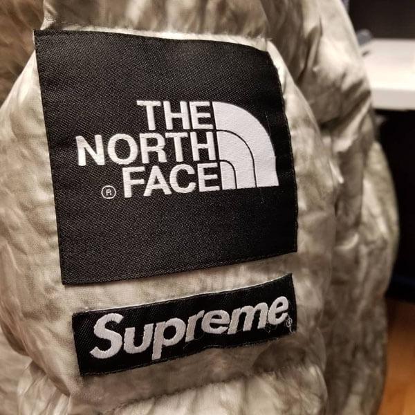 シュプリーム 偽物 Supreme The North Face Paper Print Nuptse Jacket201116CC0193